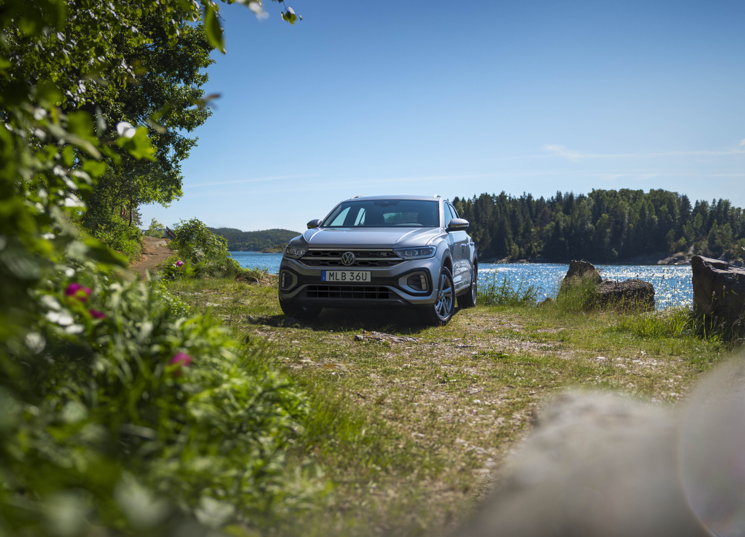 Silver Volkswagen T-Roc